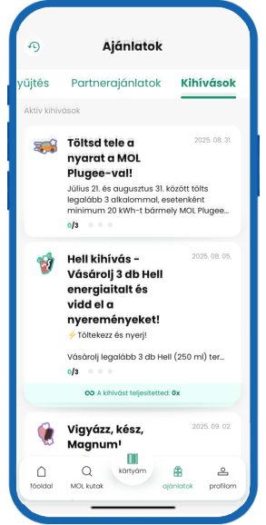 Fedezd fel a MOL Move kihívásait – mostantól a Plugee kihívások is elérhetők!